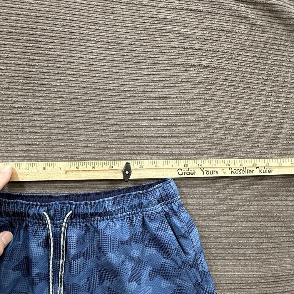 Peter Millar Swim Shorts Mens Medium Blue Camo Stretch Trunks Swimwear Boardwalk - Picture 4 of 7